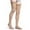 MultiColor, variant on Essential 233 Cotton Men's 30-40 Closed Toe Thigh High Compression Stockings w/Grip Top Crispa ML Long
