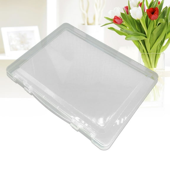 WHAMVOX  File Storage Box Filing Cabinets Translucent Boxes for Documents