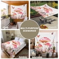 thumbnail image 6 of Pink Mushroom Tapestry for Bedroom Wall Hanging Tapestry, Spring Botanical Floral Summer Ceiling Backdrop Tapestries Poster Blanket Wall Decor for Teens Room Living Room Dorm 59" x 79", 6 of 8