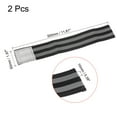thumbnail image 2 of Uxcell Reflective Bands for Arm Wrist Ankle Leg 11.81" x 1.97" Strip Black 2 Pack, 2 of 5