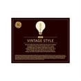 thumbnail image 2 of GE Vintage Style LED Light Bulbs, Globe Bulb Shape, Amber Glass Finish, Warm Candle Light, 60 Watt Equivalent, Medium Base, Dimmable (2 Pack), 2 of 9