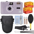thumbnail image 1 of Kodak M38 35mm Film Camera with Flash Lavender + 2 Film Rolls Accessory Kit, 1 of 8