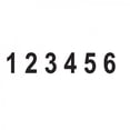 thumbnail image 4 of US Stamp & Sign USSRN028 Numéroteur de Caoutchouc Conventionnel - Taille de Type 2 et Huit Bandes, 4 of 9