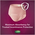 thumbnail image 3 of Depend Silhouette Adult Incontinence and Postpartum Underwear for Women (Pack of 8), 3 of 9