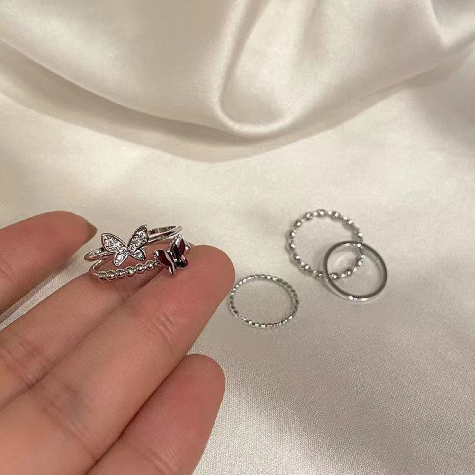 Sparkling dragonfly 2024 open ring