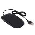 thumbnail image 4 of VONKY Wired Ultra-thin Mini Mouse Desktop Computer Laptop Matte Black White Cute Ergonomic Gaming Mouse, 4 of 9
