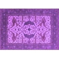 thumbnail image 1 of Ahgly Company Indoor Rectangle Oriental Purple Industrial Area Rugs, 2' x 3', 1 of 4
