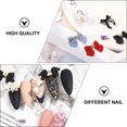 thumbnail image 3 of 6pcs Nail Art DIY Decor Accessories Bowknot Manicure DIY Decor Accessories Random Style, 3 of 7