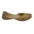 thumbnail image 5 of Ladies Punjabi Jutti Ethnic Mojari Handmade Juti Loafers Shoes Flat Sandals US 9/ EURO 40, 5 of 5
