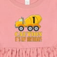 thumbnail image 4 of Inktastic 1st Birthday Construction Truck Cement Mixer Girls Baby Dress, 4 of 5