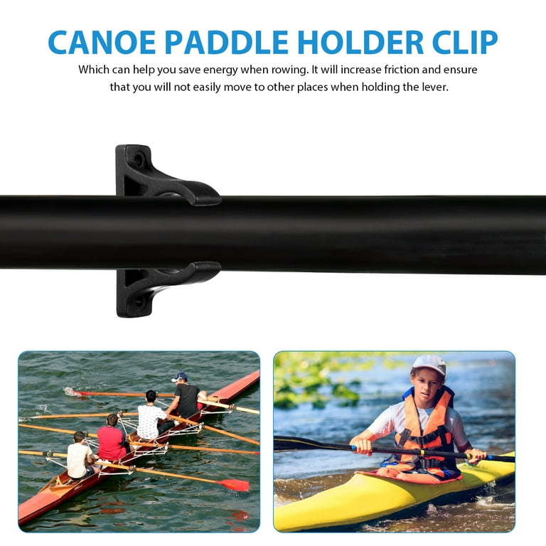 Canoe Accessories Kayak Paddle Holder Shelf Grips Boat Clips Mount Small 20  Pcs