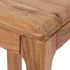 Noble House 12.00” x 12.00” x 29.00” Natural Acacia Wood Plant Stand with Open Shelf
