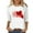 Multicolor, variant on Tbopshirt Valentine's Day T-Shirts for Women 3/4 Sleeve,Casual Crewneck Loose Love Heart Graphic Tees Summer Plus Size Tops,S-XXXXXL