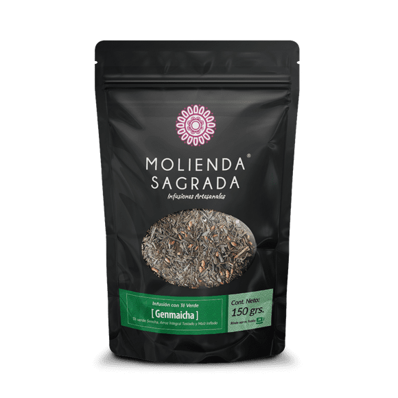 Molienda Sagrada - Té Verde Genmaicha 150 Gr. - 100% Natural