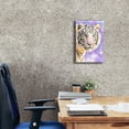 thumbnail image 4 of Epic Graffiti 'White Tiger' by Barbara Keith, Canvas Wall Art, 12"x18", 4 of 8