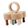 thumbnail image 1 of Scalp Massager, Beech Wood Stone Massage Tool, Portable Detangling Comb with Polished Teeth for Spa and Home Use, 1 of 7