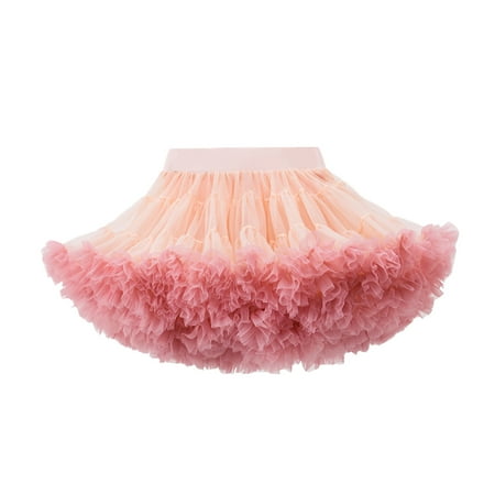 

Baby Girls Soft Fluffy Tutu Skirt Toddler Party Carnival Girl Mesh Tutu Bowknot Princess Skirt Rose Dresses for Baby Girls