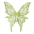 thumbnail image 2 of Alas de mariposa para elfo, ideales para usar en fiestas de disfraces de niños y adultos. Verde, 2 of 9