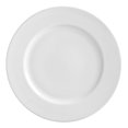 thumbnail image 3 of 10 Strawberry Street Assiette de Chargeur Royal Blanc en Blanc (Ensemble de 6), 3 of 3