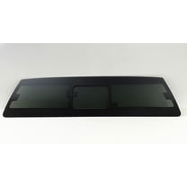 Heated Manual Back Slider Back Window Back Glass Compatible with Ford Ranger Pickup 2019-2023 Models