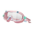 thumbnail image 2 of Gafas de natación para niños Gafas de natación para niños antivaho con tapones para los oídos de silicona suave Azul Rosa, 2 of 8