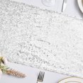 thumbnail image 6 of Table Cloth Polyester Antependium Wedding Party Rectangular Tablecloth Decoration With Gold And Red Sequins Tablecloth 30Cmx160Cm R（White), 6 of 7