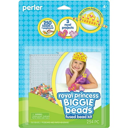 Perler Fun Fusion Biggie Bead Activity Kit, Royal Princess