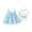 Sky Blue, variant on Linfrsh Outfits Hat Kids Toddler Print Dress Princess Baby Sleeveless Strawberry Girls Girls Dress&Skirt(Pink,3-4 Years)
