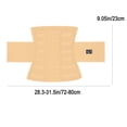 thumbnail image 3 of Cinturón de soporte abdominal de alta elasticidad para hombres y mujeres, faja moldeadora para esculpir el cuerpo después del parto, entrenador de cintura de malla transpirable para fitness y ejercici, 3 of 8