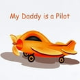 thumbnail image 2 of CafePress - My Daddy Is A Pilot Infant Bodysuit - Baby Light Bodysuit, Size Newborn - 24 Months, 2 of 4