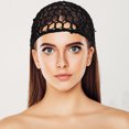 thumbnail image 4 of 4 Pcs Mesh Crochet Lady Hair Net Women Mesh Hat Female Hair Net Snood Hat, 4 of 7