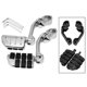 thumbnail image 2 of sweethay 1 par de reposapiés de aleación de aluminio para modificación de Pedal de motocicleta Vehículos, repuestos y accesorios Mis Chapado sweethay VI002320-02, 2 of 6