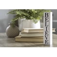 thumbnail image 6 of P. Graham Dunn Believe Midnight Black 7.25 x 1.63 Wood Christmas Decorative Word Block Sign, 6 of 6
