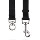 thumbnail image 3 of 3 Way Dog Leash, Nylon Adjustable Coupler No Detachable 3 in 1 Multiple Dog Pet Cat Puppy Leashes (Black), 3 of 5