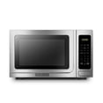 thumbnail image 1 of BLACK+DECKER EM036AB14 Horno digital de microondas con puerta giratoria con botón pulsador, cerradura de seguridad para niños, acero inoxidable, 1.4 pies cúbicos, 1 of 5