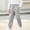 Gray, variant on QSAWXQZ Kids Cotton Joggers Elastic Waist Solid Sweatpants Casual Athletic Pants 10 Years