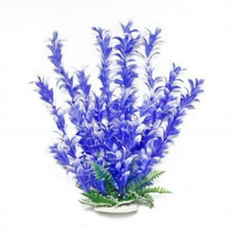 AQUATOP 12 Inch Bacopa-Like Aquarium Plant with Weighted Base PD-BH28