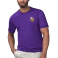 thumbnail image 2 of Men's Margaritaville Purple Minnesota Vikings Licensed to Chill T-Shirt, 2 of 3