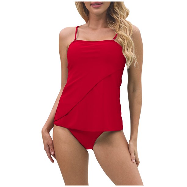 MKLEKYY Trajes De Baños Women High Waisted Bikini Sexy Push Up Two Piece Swimsuits Vintage Swimsuit Two Piece Retro Ruched Low Waist Solid Bikini Set