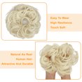 thumbnail image 4 of Youloveit 2PCS Messy Bun Hair Hairpiece Scrunchies Wavy Messy Synthetic Chignon Hairpiece for Women Hair pieceUpdo Bun Extensions, 4 of 8