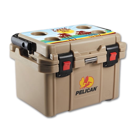 MightySkins Skin For Pelican 20 qt Cooler Lid | Protective, Durable, and Unique Vinyl Decal wrap cover | Easy To Apply, Remove, and Change Styles | Made in the USA