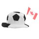 thumbnail image 1 of unbranded Soccer Ball Hat De Con De Para Fiesta Y Deportivo, 1 of 8