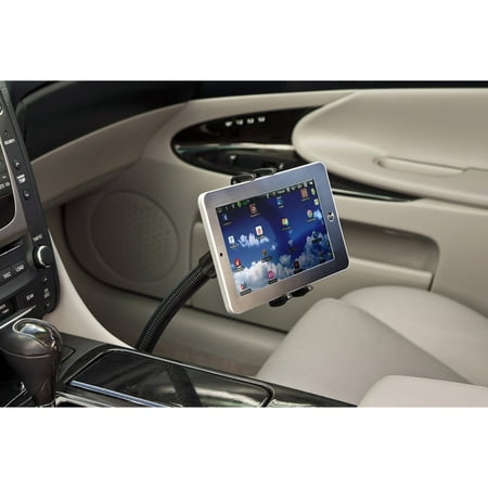 Plus Phone Cradle - Premium Seat Bolt Car Mount Vehicle Holder for Samsung Galaxy Tab S2 S3 A E S8 S7 Plus / Apple iPad Mini, Apple iPhone X 8 7 6 Plus / LG Pad V30 (5-8