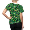 thumbnail image 5 of Mardi Gras Camo T-shirt for Women - Camo Color Code 0108, 5 of 6