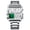 Silver, variant on Mens Stylish Quartz Watch - Extra Large Dial for Easy Reading - Multifunctional Settings - Trendy Cool Design - Precise Timekeeping