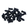 thumbnail image 3 of 25 Pcs Plastic Push in Bumper Door Rivets Clip 8mm Hole Black, 3 of 10