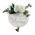 thumbnail image 1 of POINTERTECK Welcome Sign Wood Flower Spring Door Sign Wedding Door Sign Welcome Wall Sign, 1 of 6