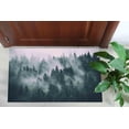 thumbnail image 5 of Easy to Clean Rugs, Office Decor Rugs, Bedroom Rugs, Farmhouse Rug, Non-Slip Carpet Rug, Forest Rug, View Rug, Misty Mountain Rug, Thin Rug, 2.6'x6.5' - 80x200 cm, 5 of 8