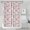 Pioneer Flower Floral Print Pattern-3, variant on Pioneer Flower Floral Print Pattern Shower Curtain 84”x72", Bathroom Decorative Shower Curtain Set with 12 Hooks, Waterproof Washable