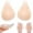 Beige, variant on Vividxx Bras For Women Adhesive Silicone Lift Up Bra Stick On Bra Push Up Strapless Backless Bra For Women Comfort Underwear For Everyday